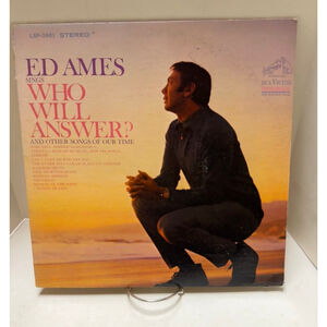 1968 RCA Victor Vinyl Record Ed Ames Who Will Answer? LP
